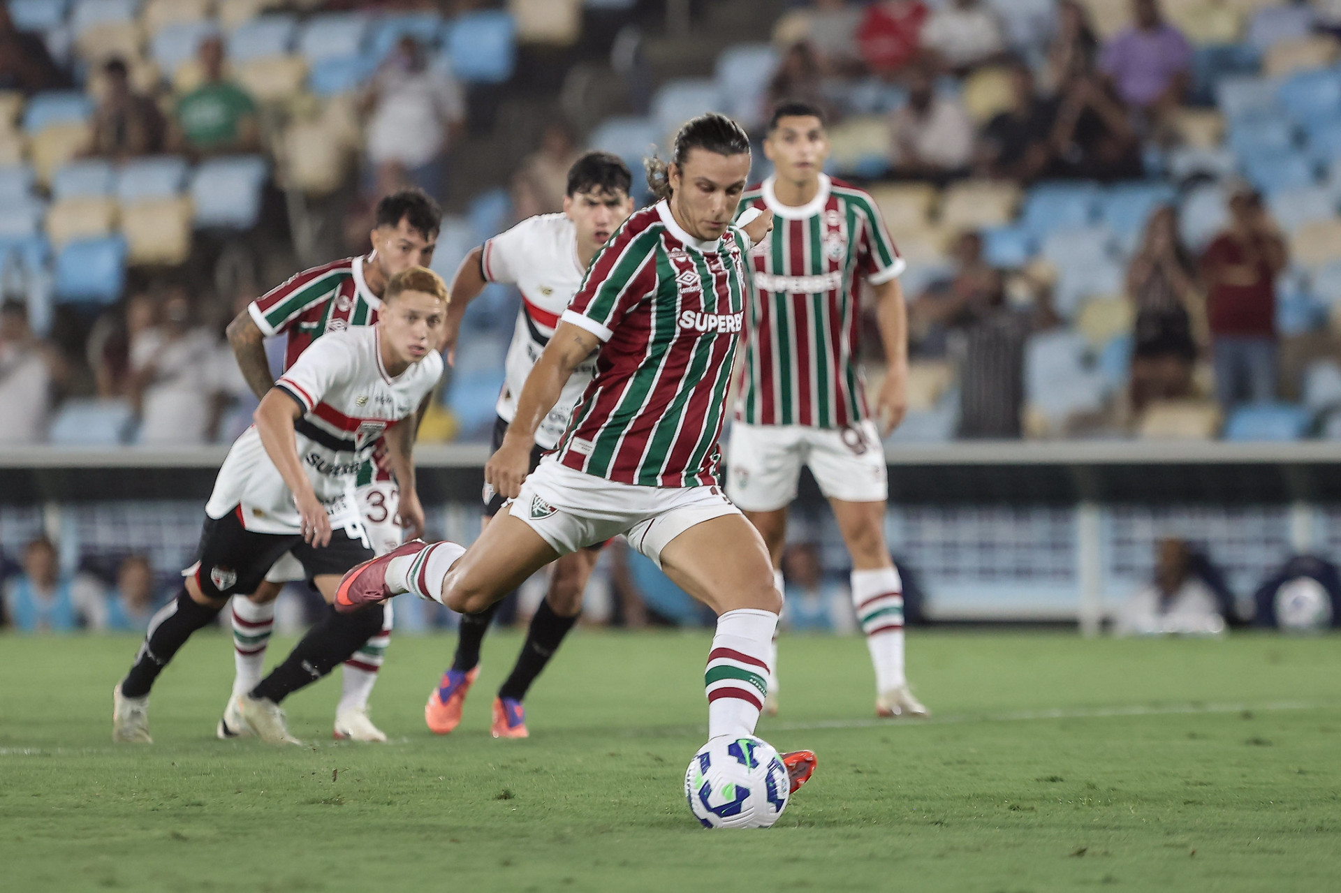Fluminense x São Paulo, no Maracanã, pela 36ª rodada do Brasileirão - Lucas Merçon / Fluminense