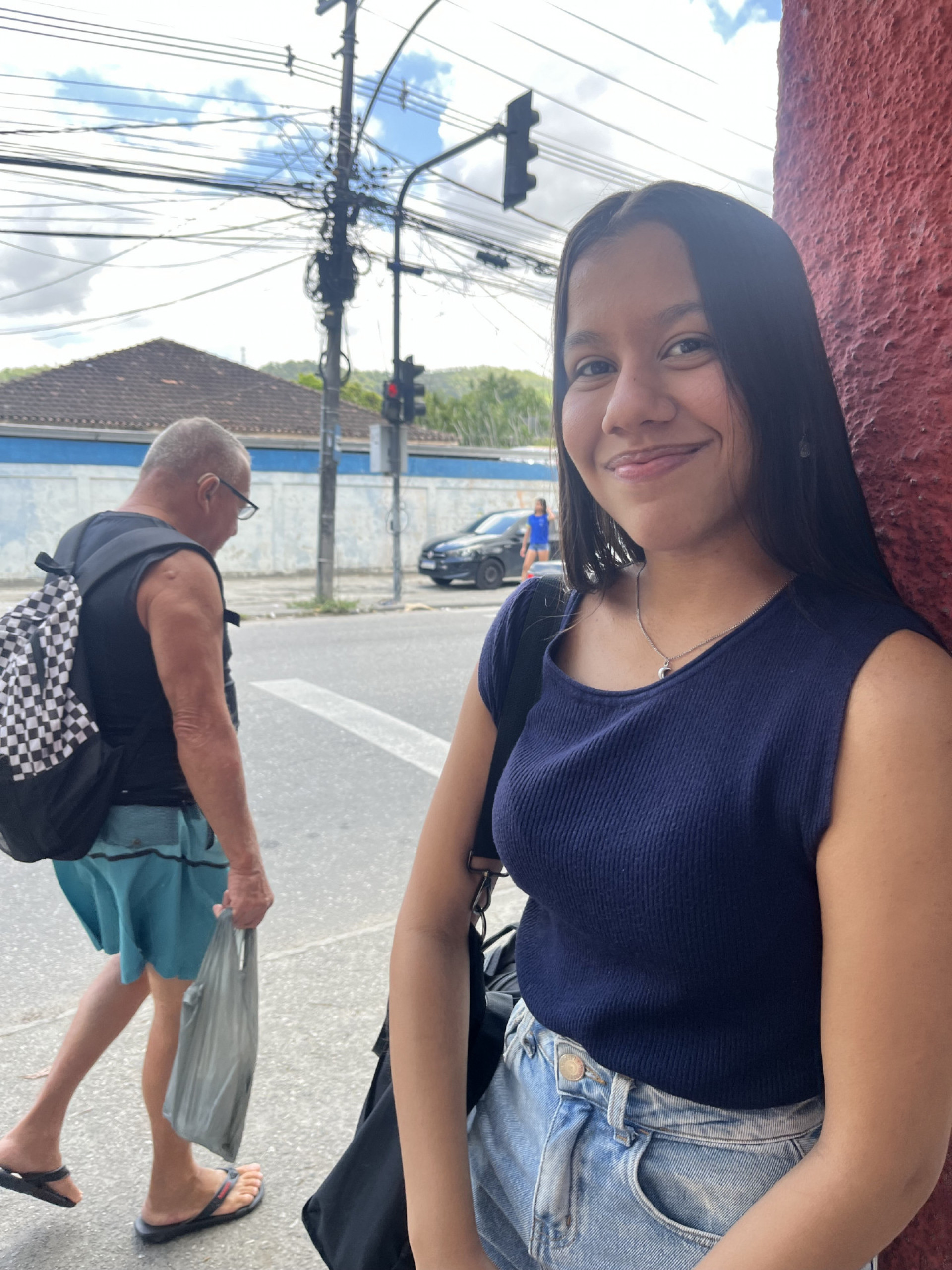 Estudante de pedagogia, Cíntia Oliveira, moradora de Jacarepaguá