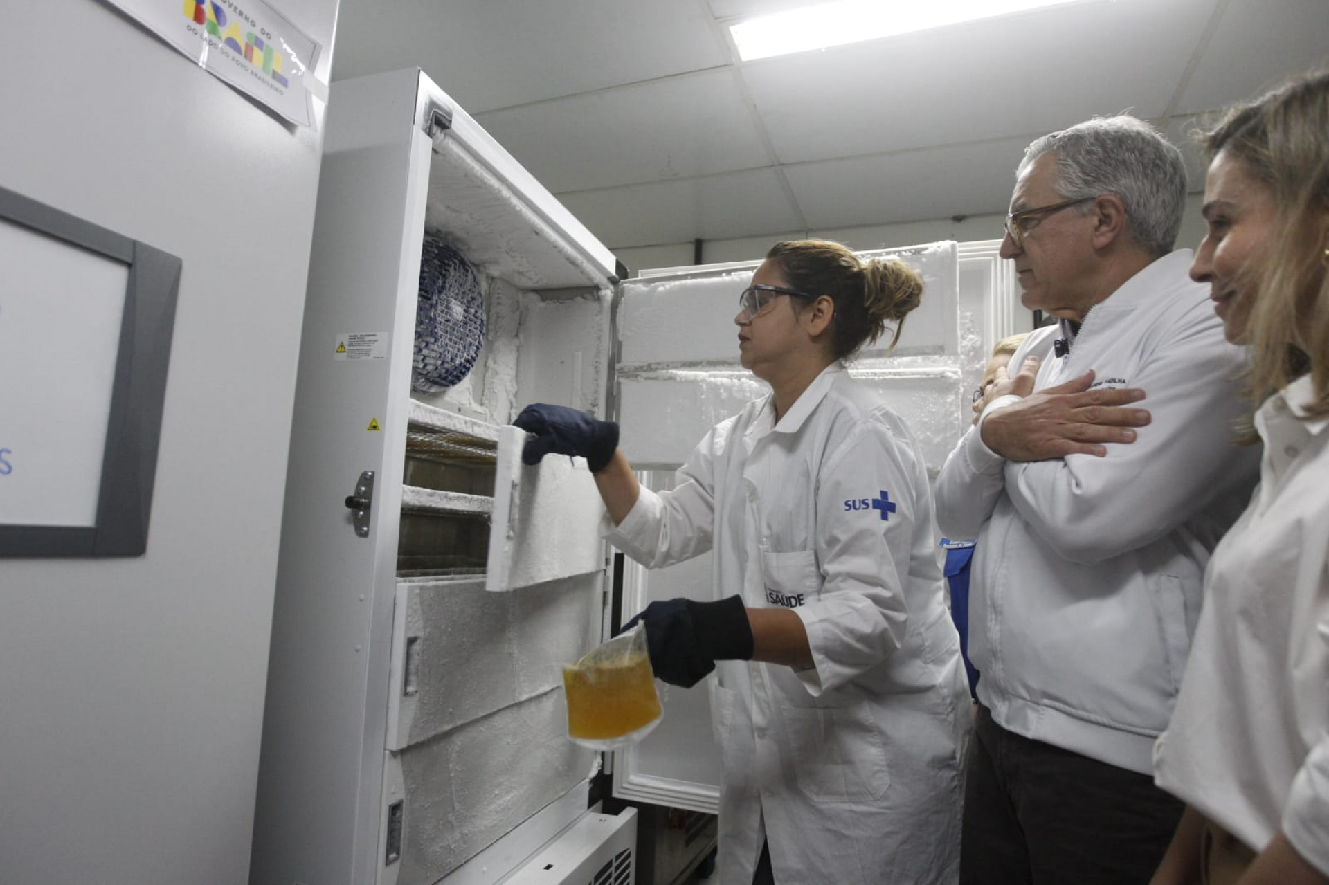 Equipamentos entregues à Hemorrede incluem freezers com capacidade de atingir temperaturas de -80º C e -30ºC - Reginaldo Pimenta/Agência O Dia