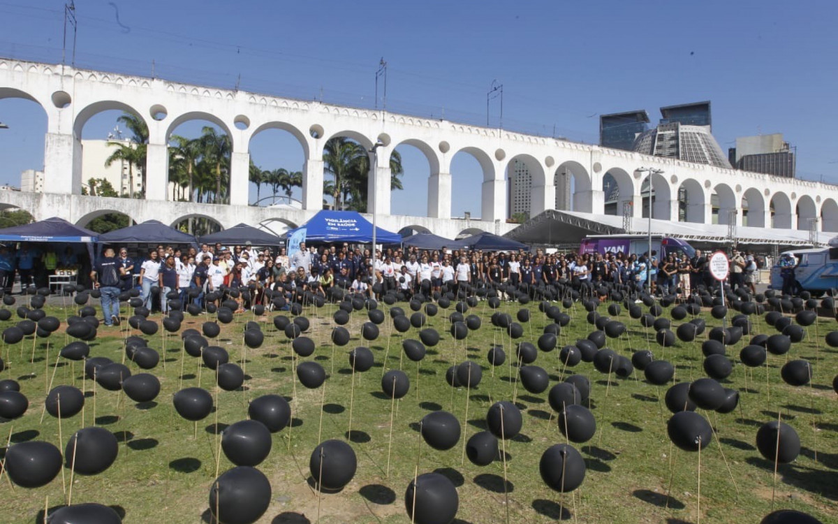 Evento reuniu pessoas na Lapa