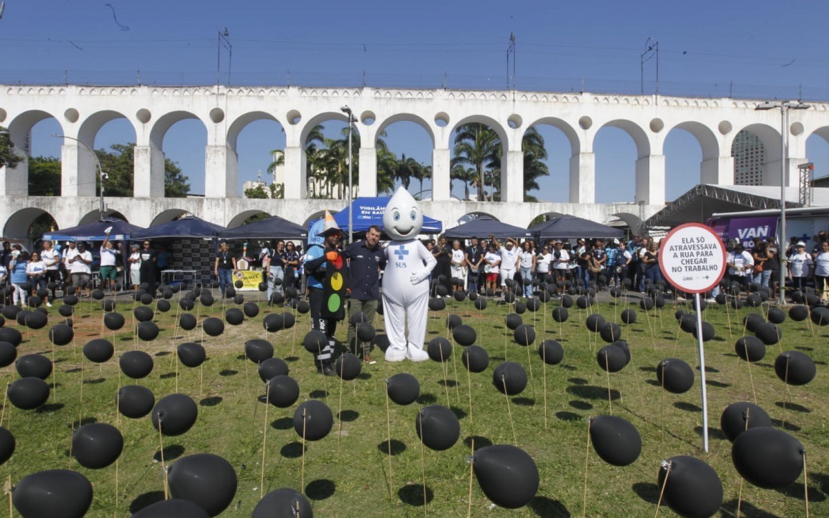 Evento levou conscientização sobre o trânsito
