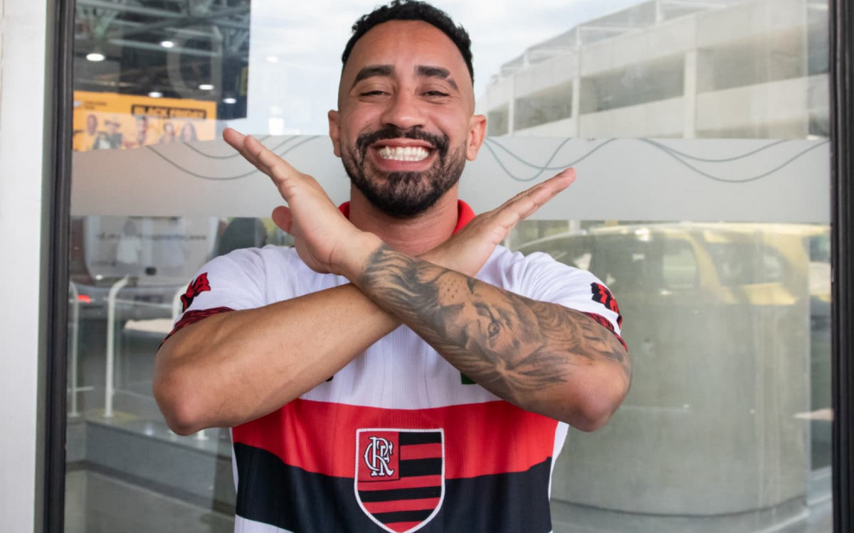 Maycon Machado, de 32 anos, é torcedor do Flamengo