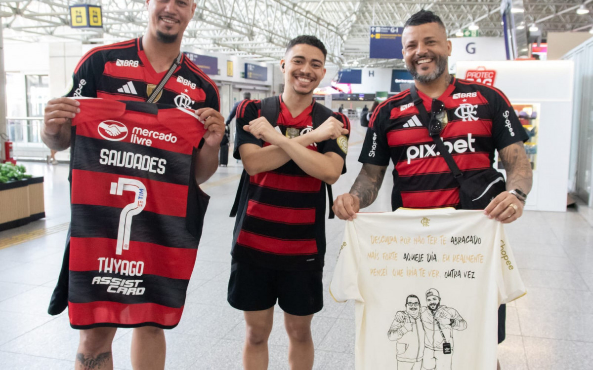 Nielsen Cavalcanti está viajando com seus filhos