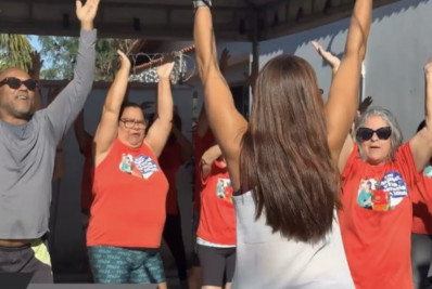 Prefeitura de Maricá oferece aulas de alongamento para terceira idade em Inoã