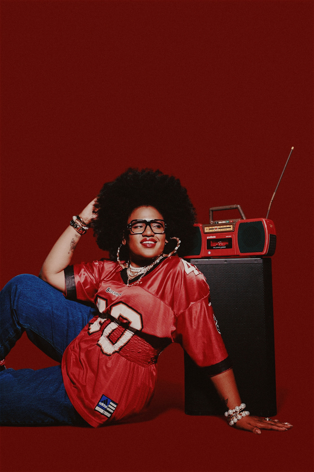 Dj Tamy marca presença na noite de inauguração da árvore de Natal de Botafogo