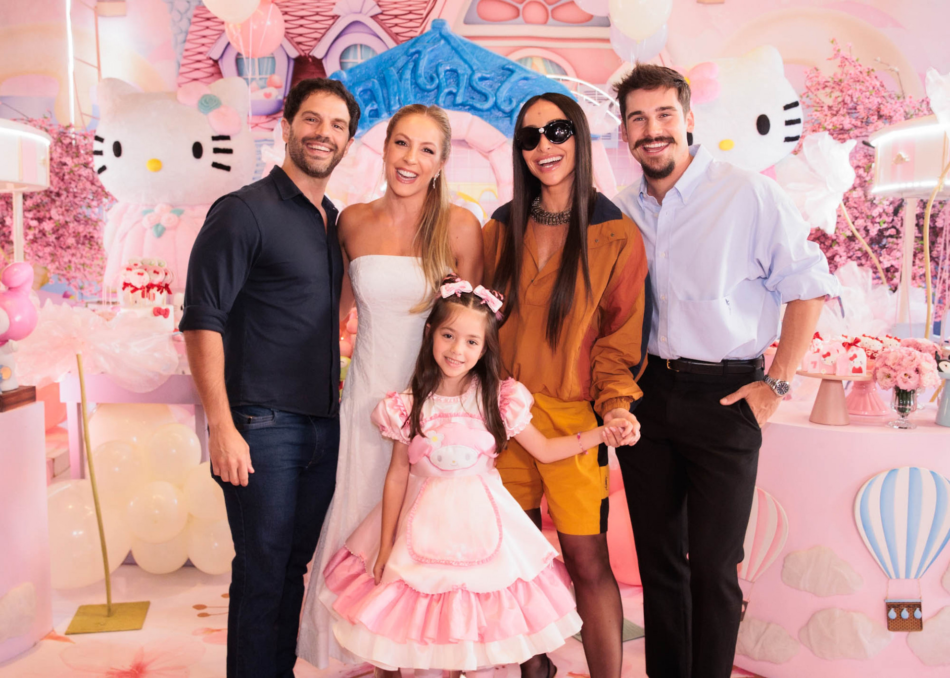 Zoe celebra 7 anos com festa temática Hello Kitty - Manuela Scarpa/Brazil News