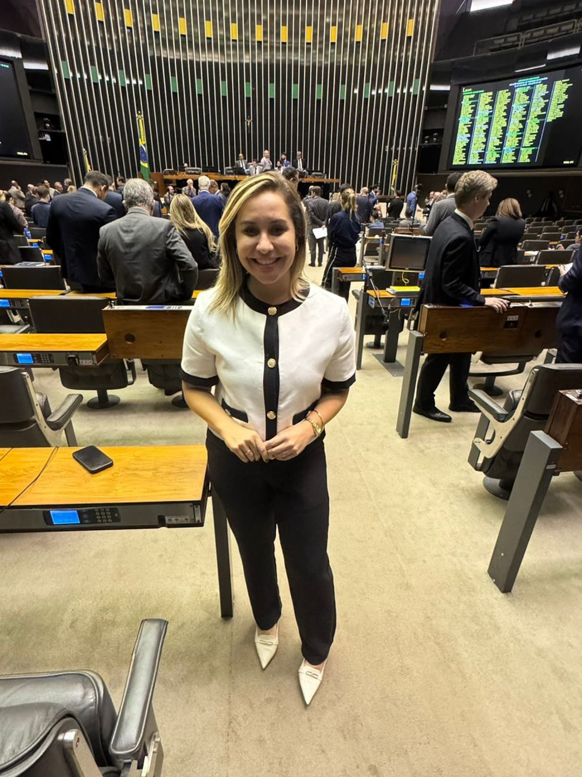 Daniela Soares no Senado - Ascom