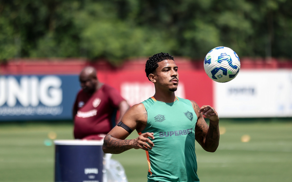 John Kennedy em treino