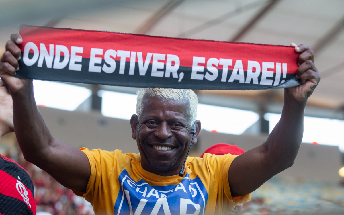 Torcedores do Flamengo no FlaFest no Maracanã, (estádio jornalista Mário Filho) Zona Norte do Rio de Janeiro,neste sábado (29). Fotos Érica Martin/ Agência O Dia