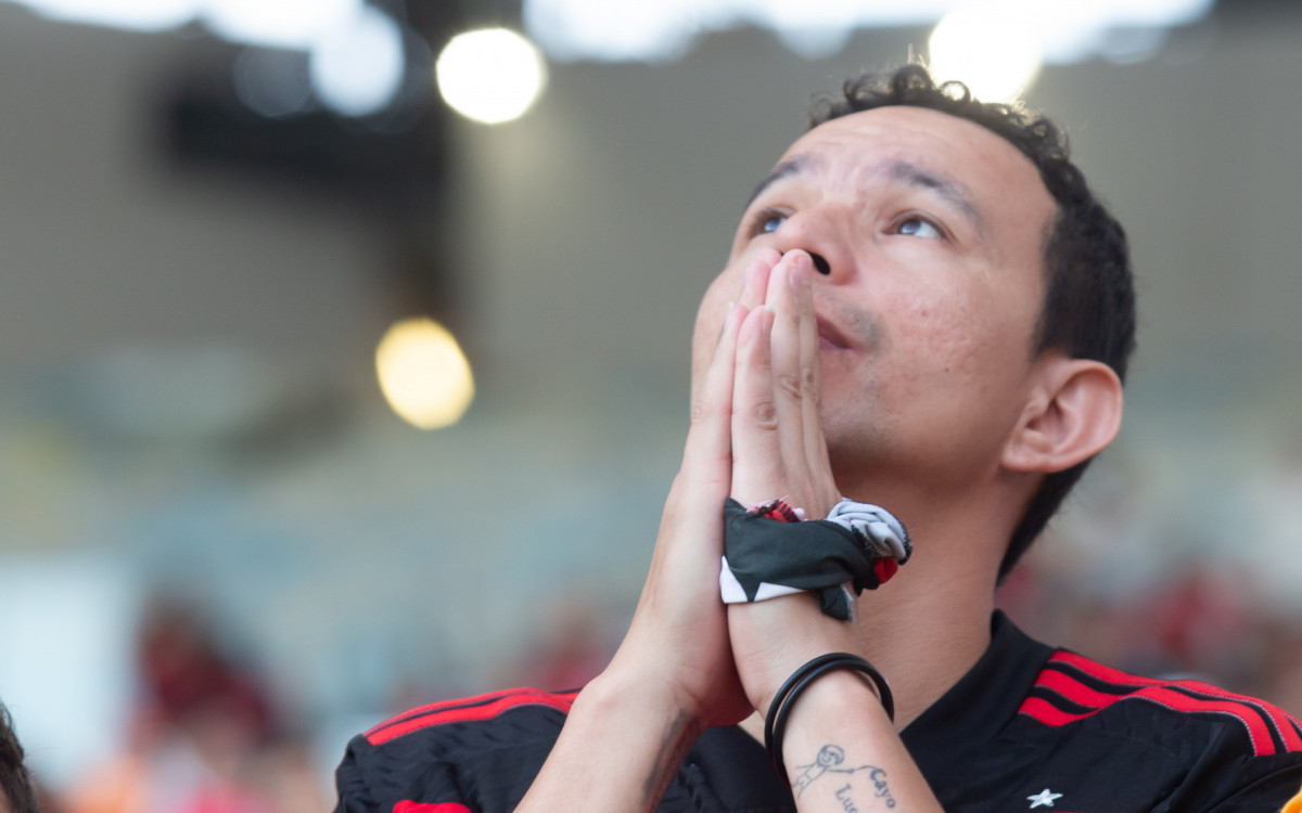 Torcedores do Flamengo no FlaFest no Maracanã, (estádio jornalista Mário Filho) Zona Norte do Rio de Janeiro,neste sábado (29). Fotos Érica Martin/ Agência O Dia