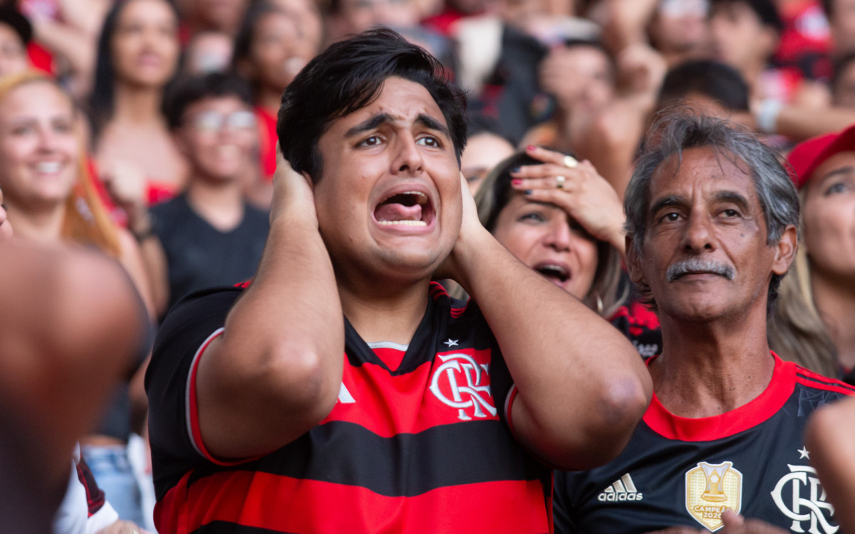 Torcedores do Flamengo no FlaFest no Maracanã, (estádio jornalista Mário Filho) Zona Norte do Rio de Janeiro,neste sábado (29). Fotos Érica Martin/ Agência O Dia