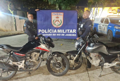 Homem é preso com moto roubada em Nova Iguaçu