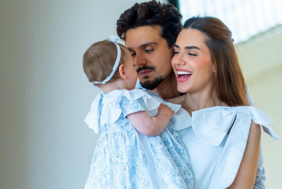 Jade Magalhães comemora 1 ano de casada com Luan Santana