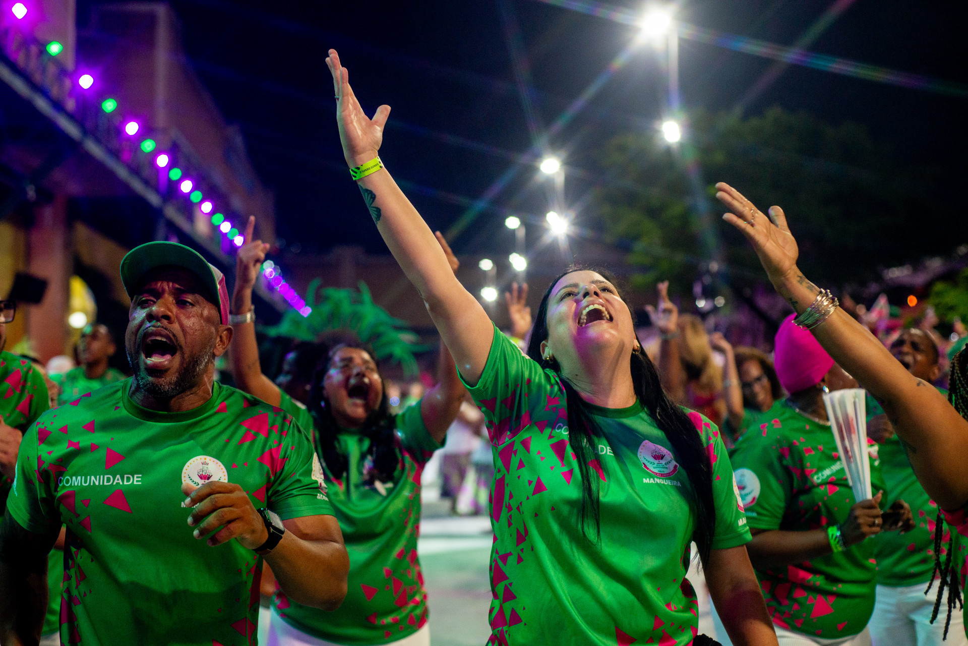 Mangueira leva mini desfile para Cidade do Samba - Thaís Brum / Rio Carnaval