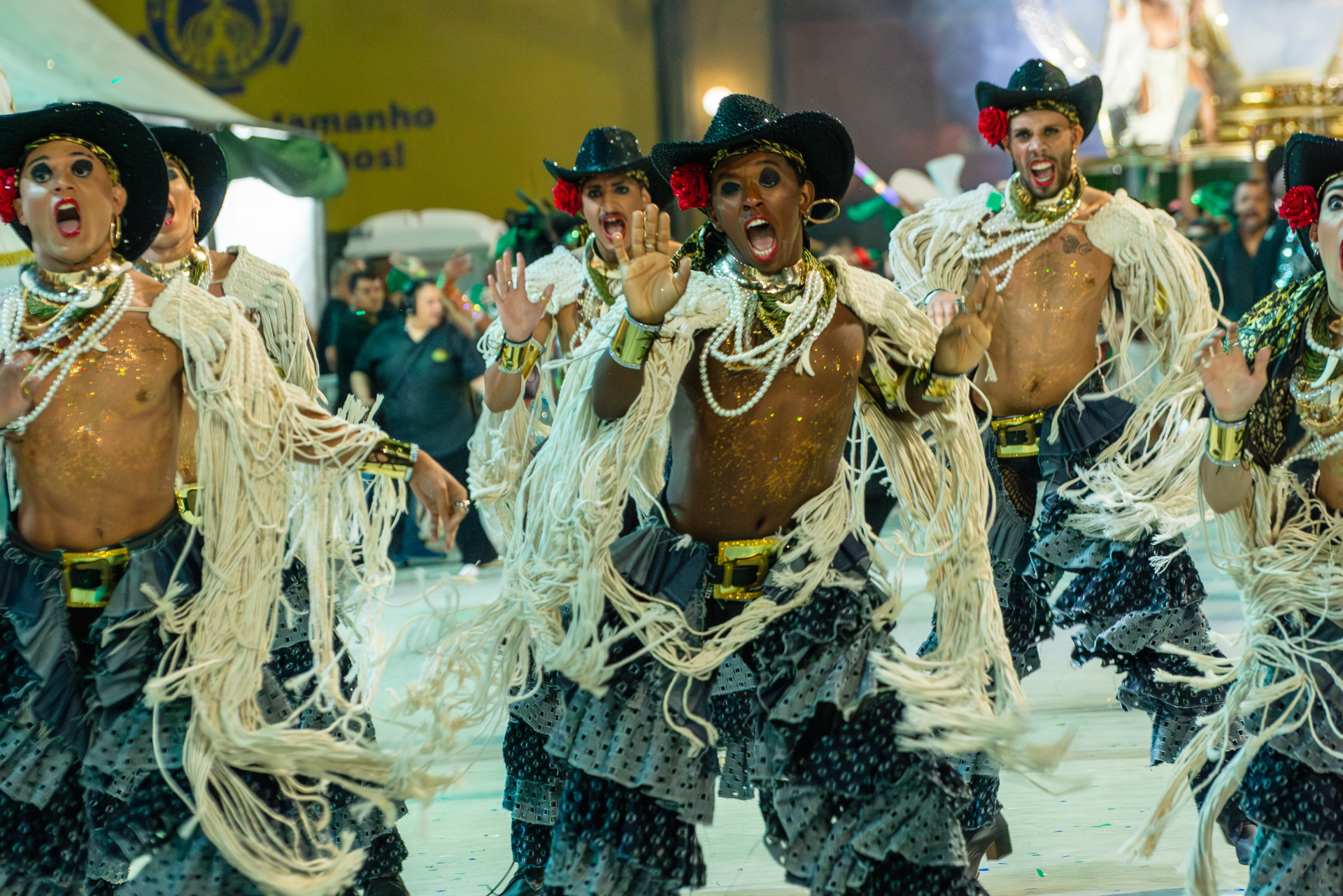 Imperatriz Leopoldinense homenageia Ney Matogrosso em mini desfile, preparação para o Carnaval 2026 - Thaís Brum / Rio Carnaval