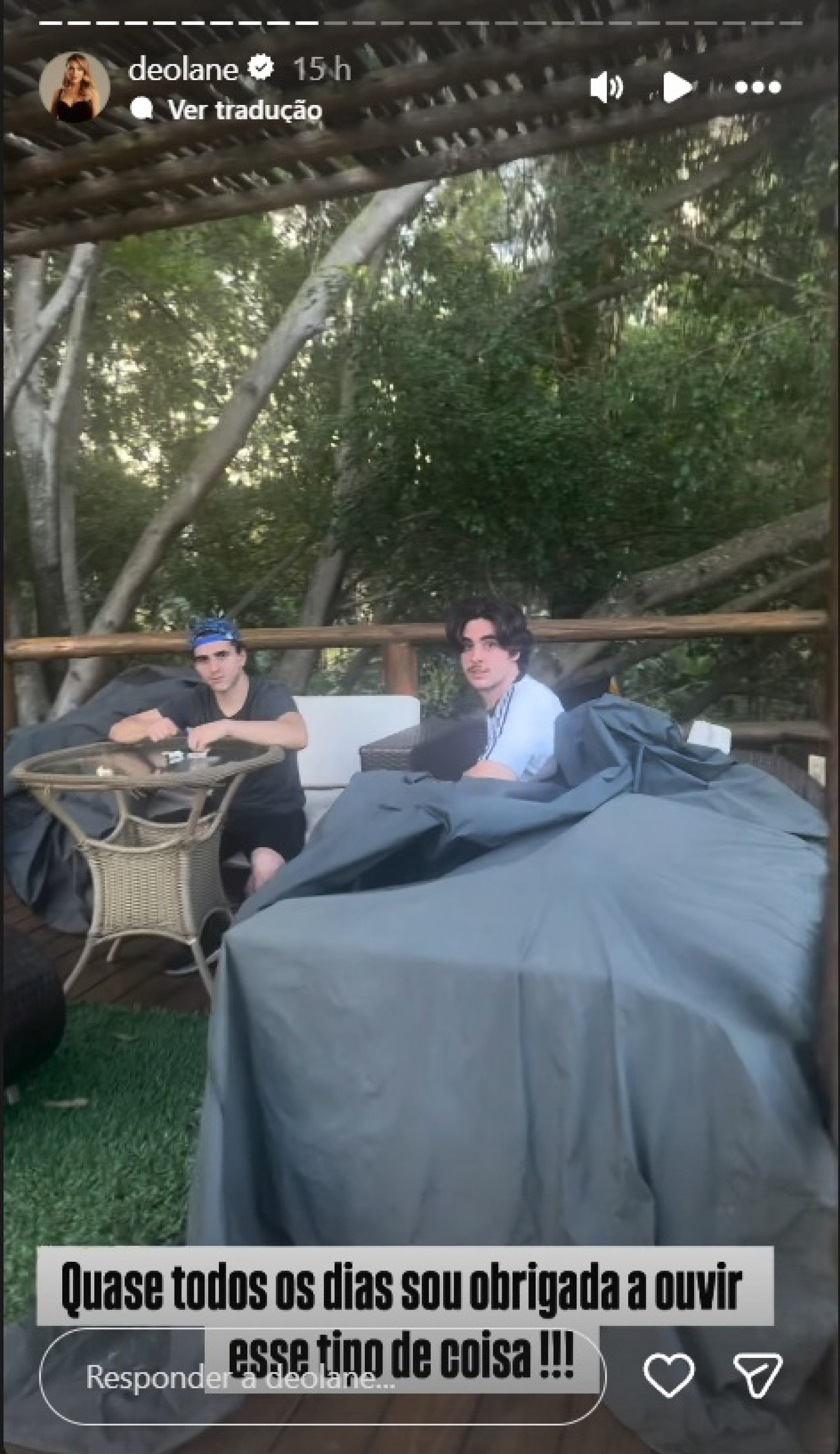 Deolane mostra qual dos rapazes a xingou - Reprodução / Instagram