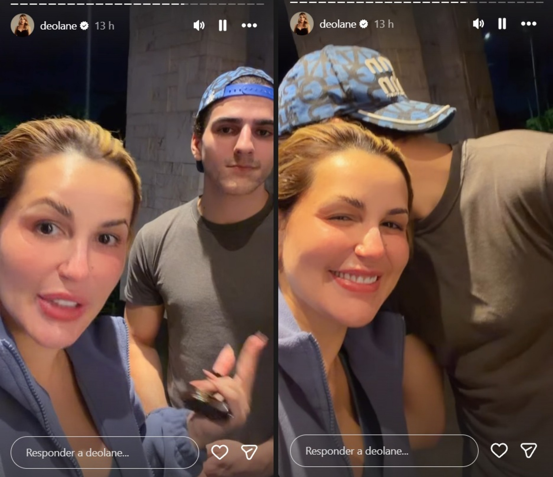 O vizinho retorna horas depois para pedir desculpas pelo amigo - Reprodução / Instagram