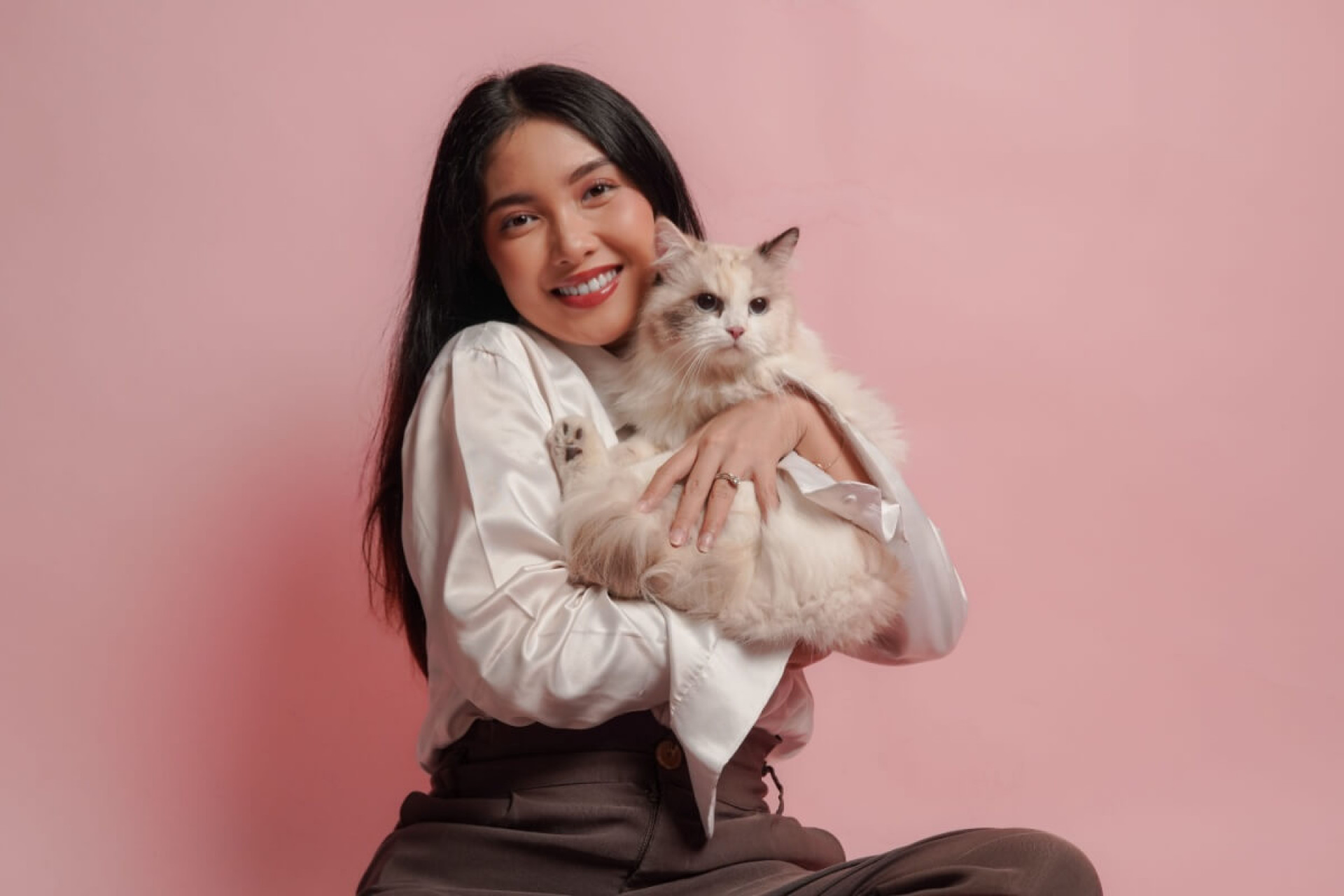 Algumas raças de gatos se destacam justamente por serem sociáveis e afetuosas (Imagem: Reezky Pradata | Shutterstock)