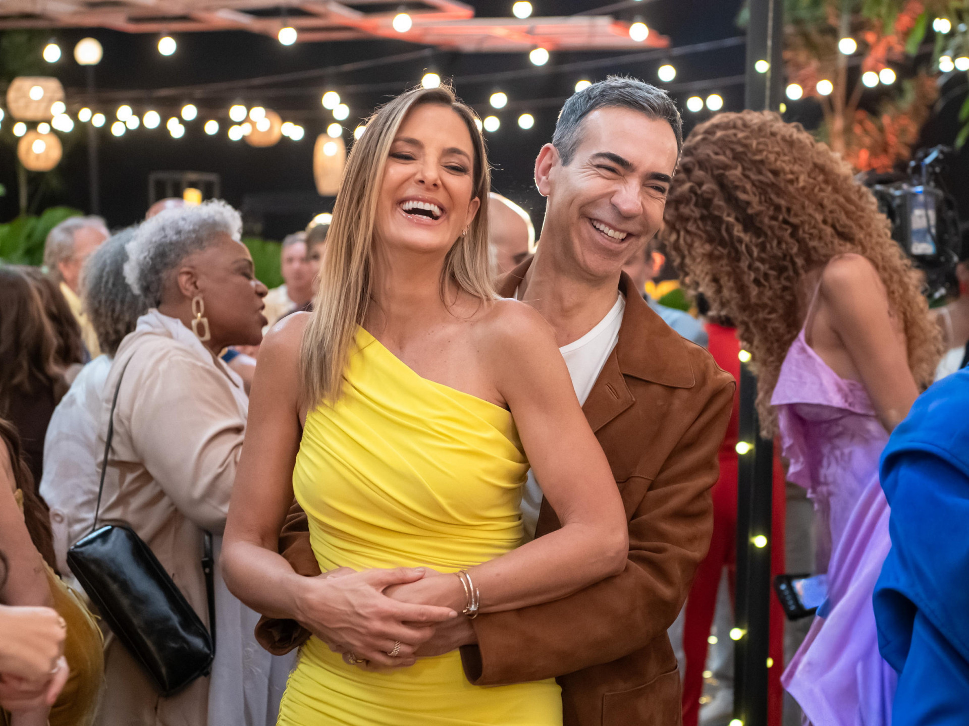 Ticiane Pinheiro e César Tralli - Globo/Estevam Avellar