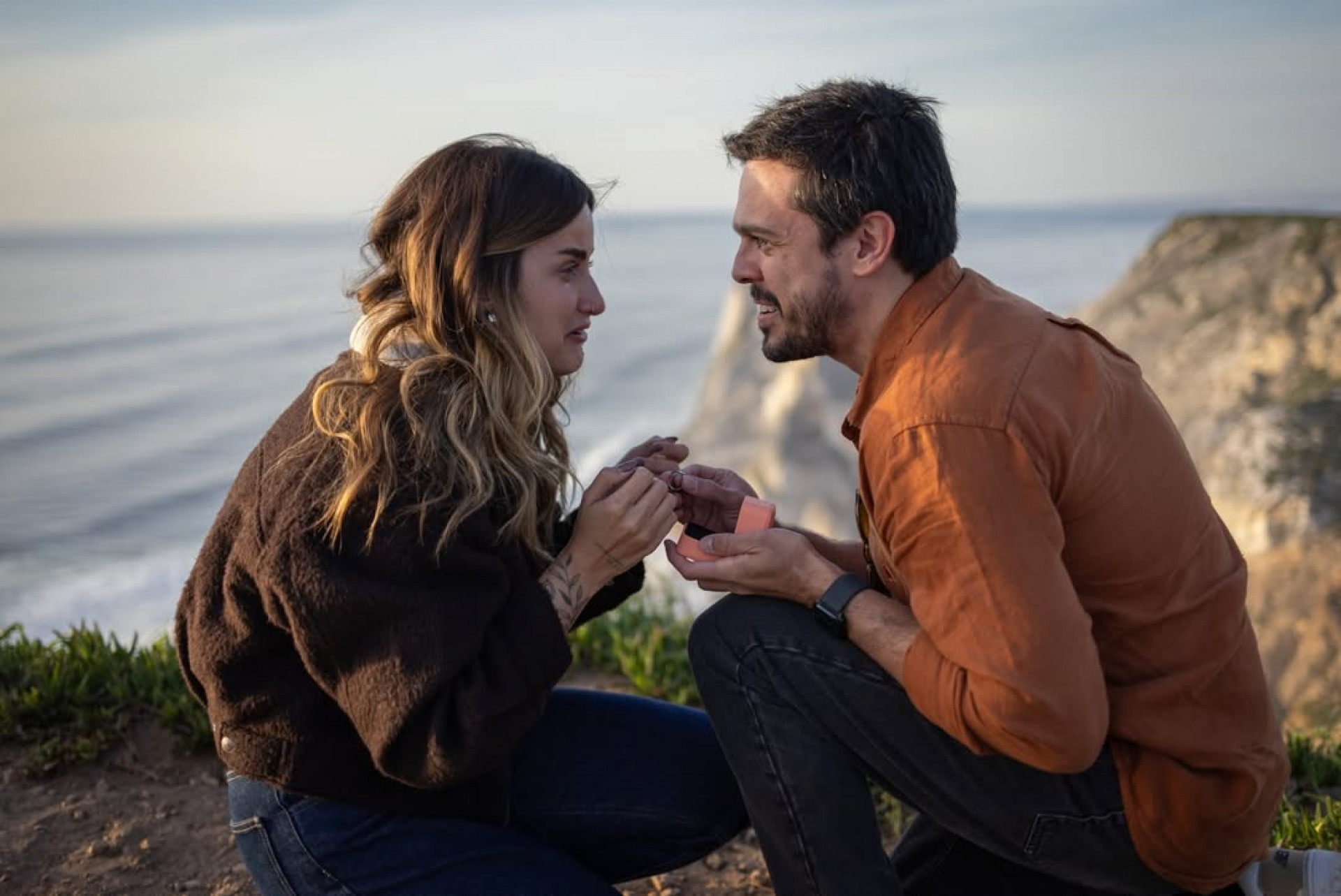 Mari Palma ficou noiva do humorista Osmar Campbell - Reprodução/Instagram