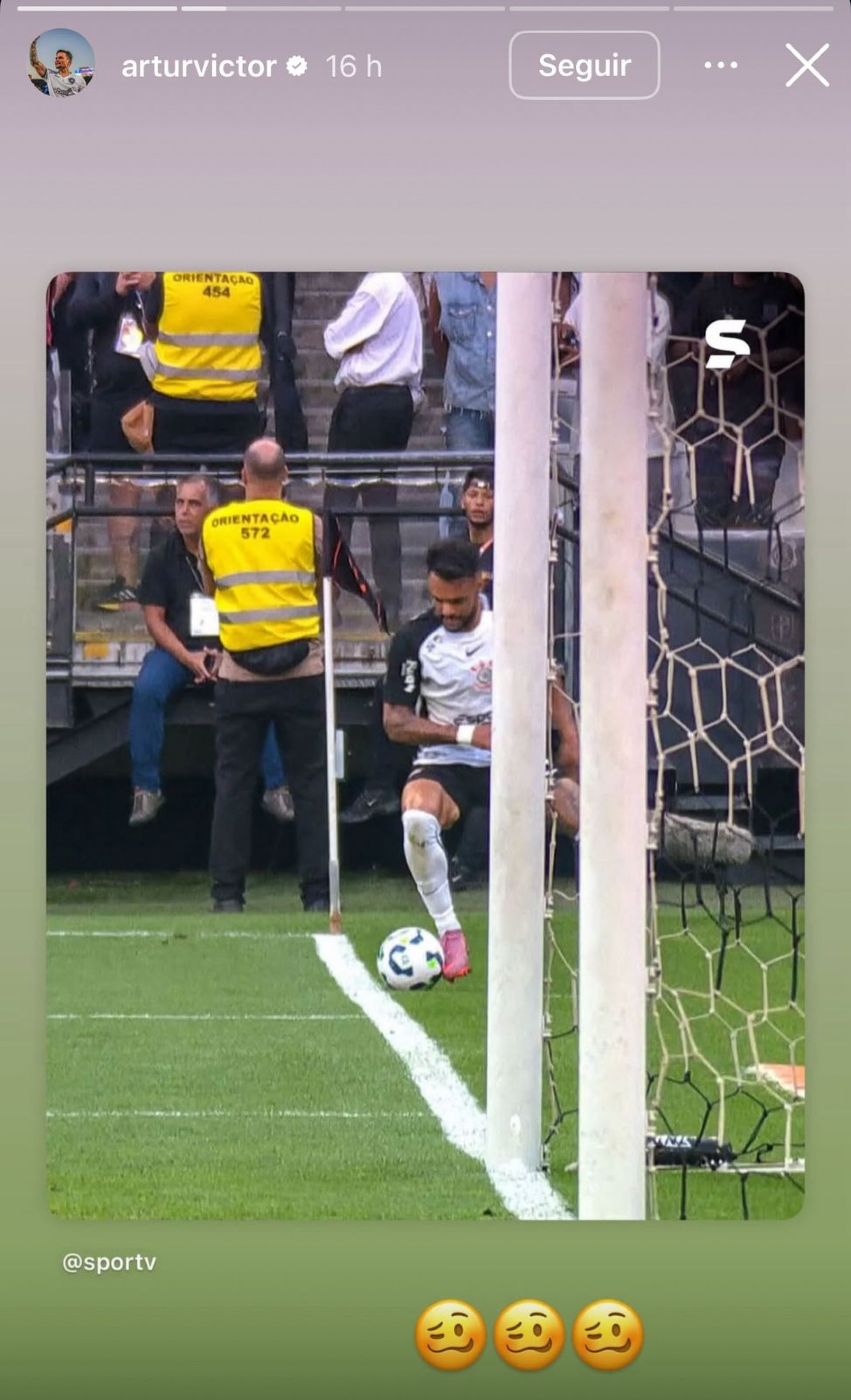 Publica&ccedil;&atilde;o de Artur - Reprodu&ccedil;&atilde;o/Instagram