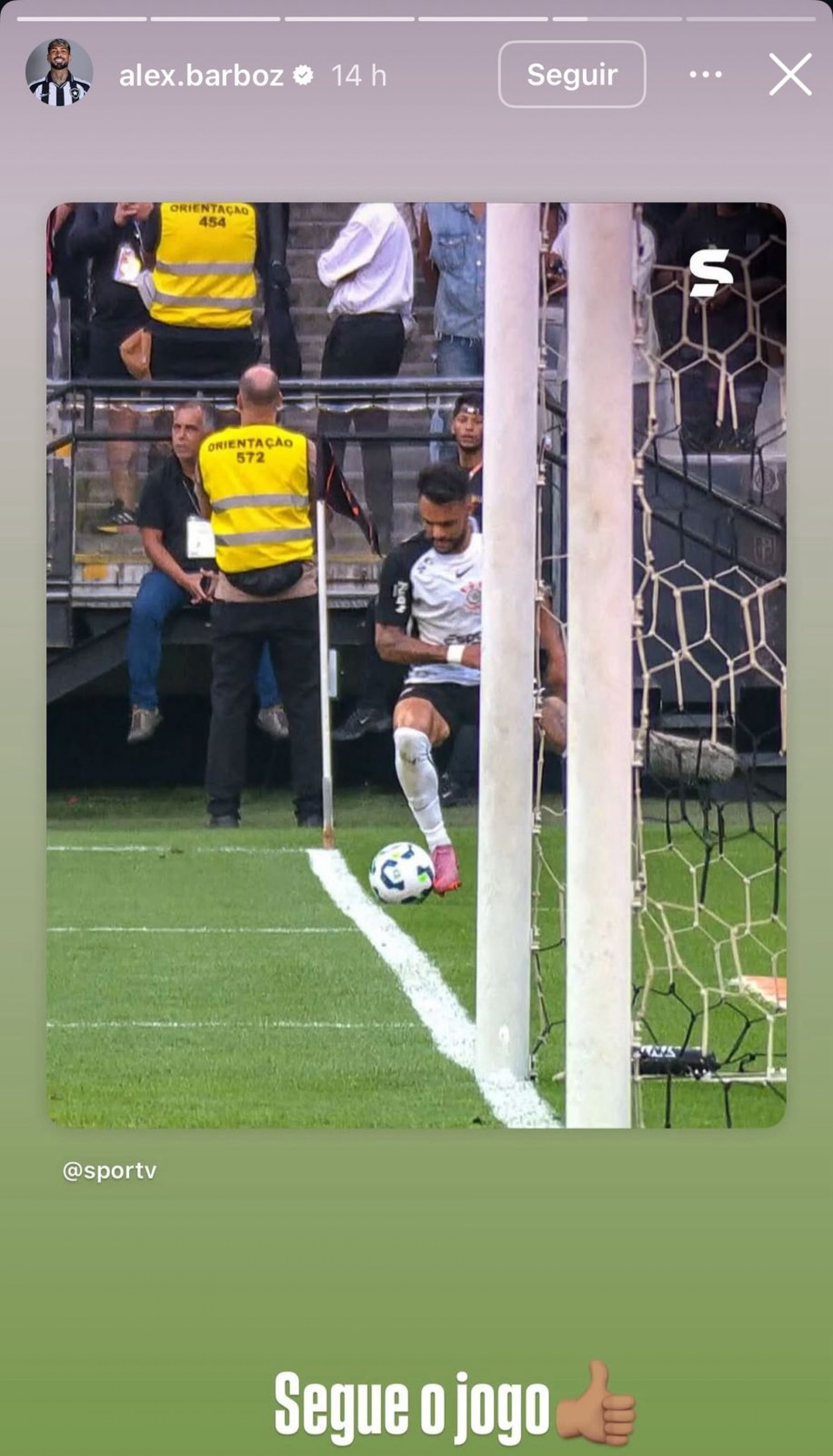 Publica&ccedil;&atilde;o de Barboza - Reprodu&ccedil;&atilde;o/Instagram