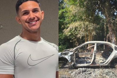 Veículo usado por criminosos em sequestro de jovem em Niterói é encontrado queimado em Caxias