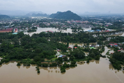 Inundações deixam mais de 1,2 mil mortos na Ásia
