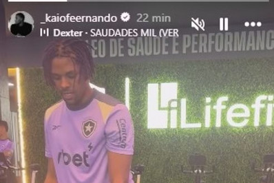 Kaio Pantaleão mostra evolução após lesão grave no joelho