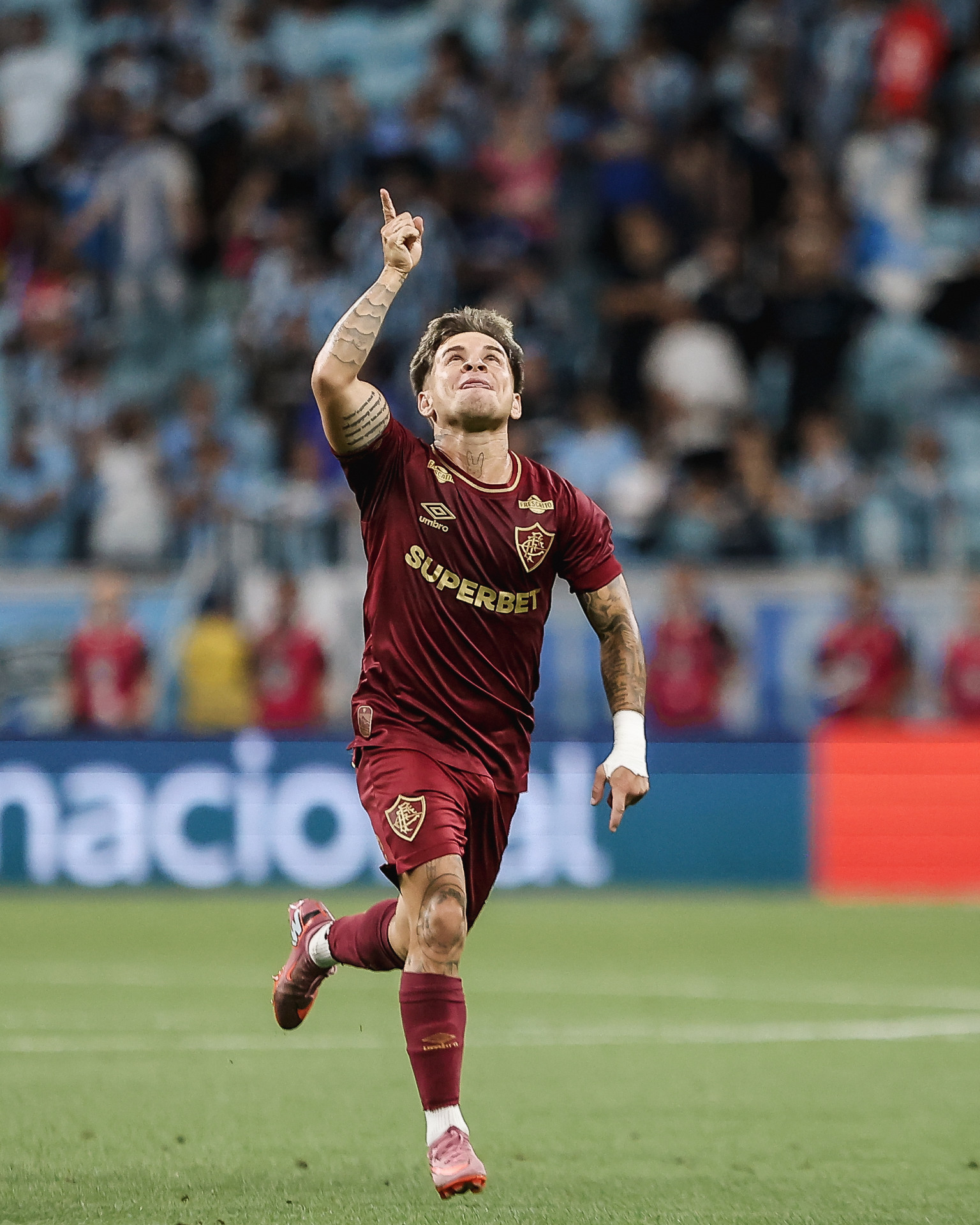 Soteldo brilhou em Gr&ecirc;mio x Fluminense - reprodução de vídeo