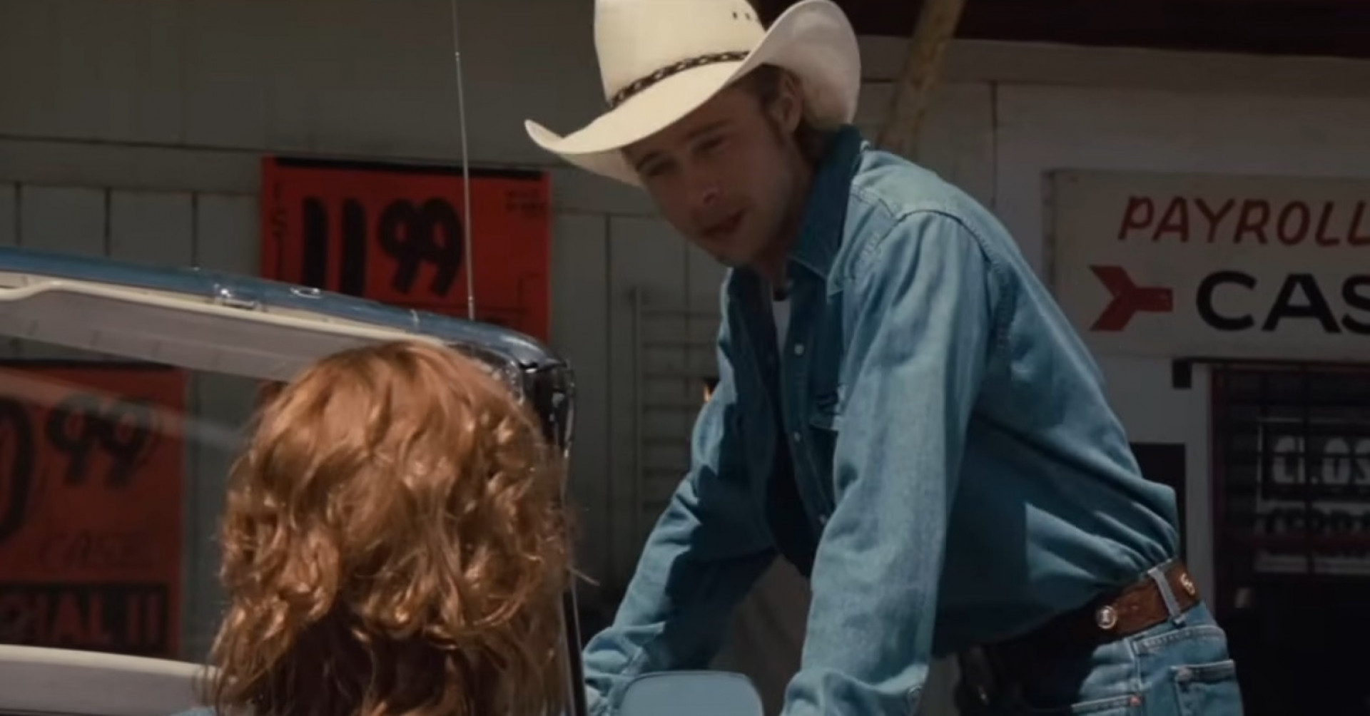 Brad Pitt interpretou o personagem J.D. no filme 'Thelma & Louise' - Reprodução / YouTube