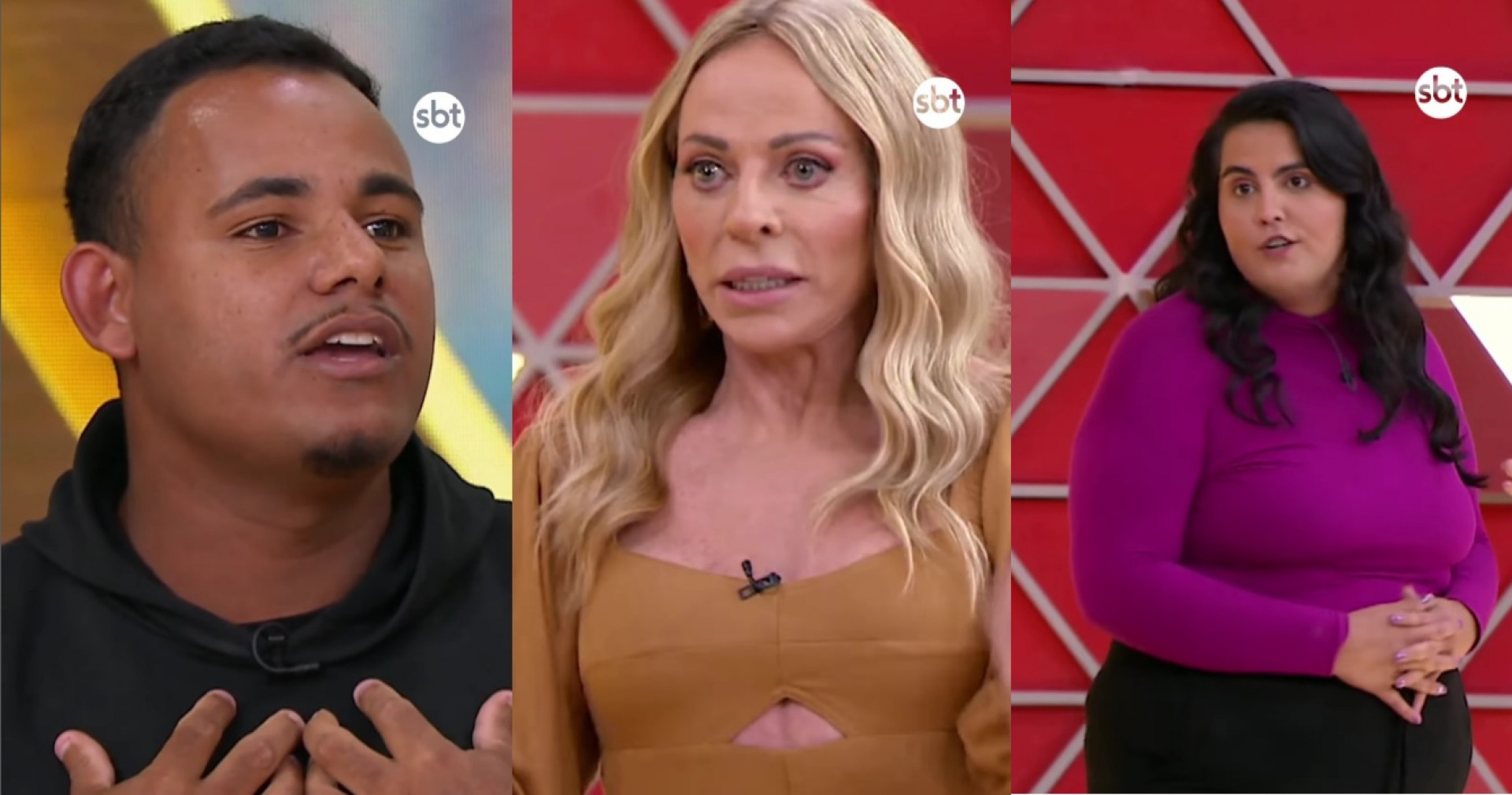 Silas, Christina Rocha e Larissa - Reprodução / Instagram