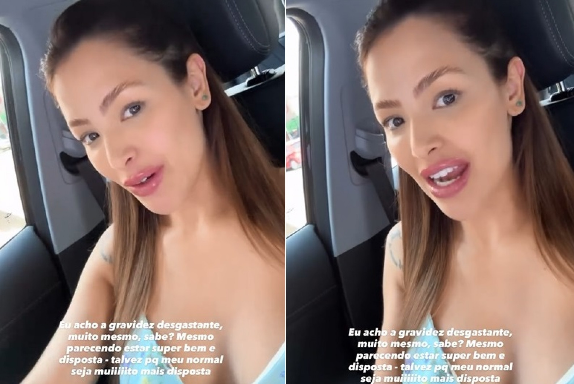 Gabi Luthai desabafou sobre os desgastes da segunda gravidez - Reprodução/Instagram