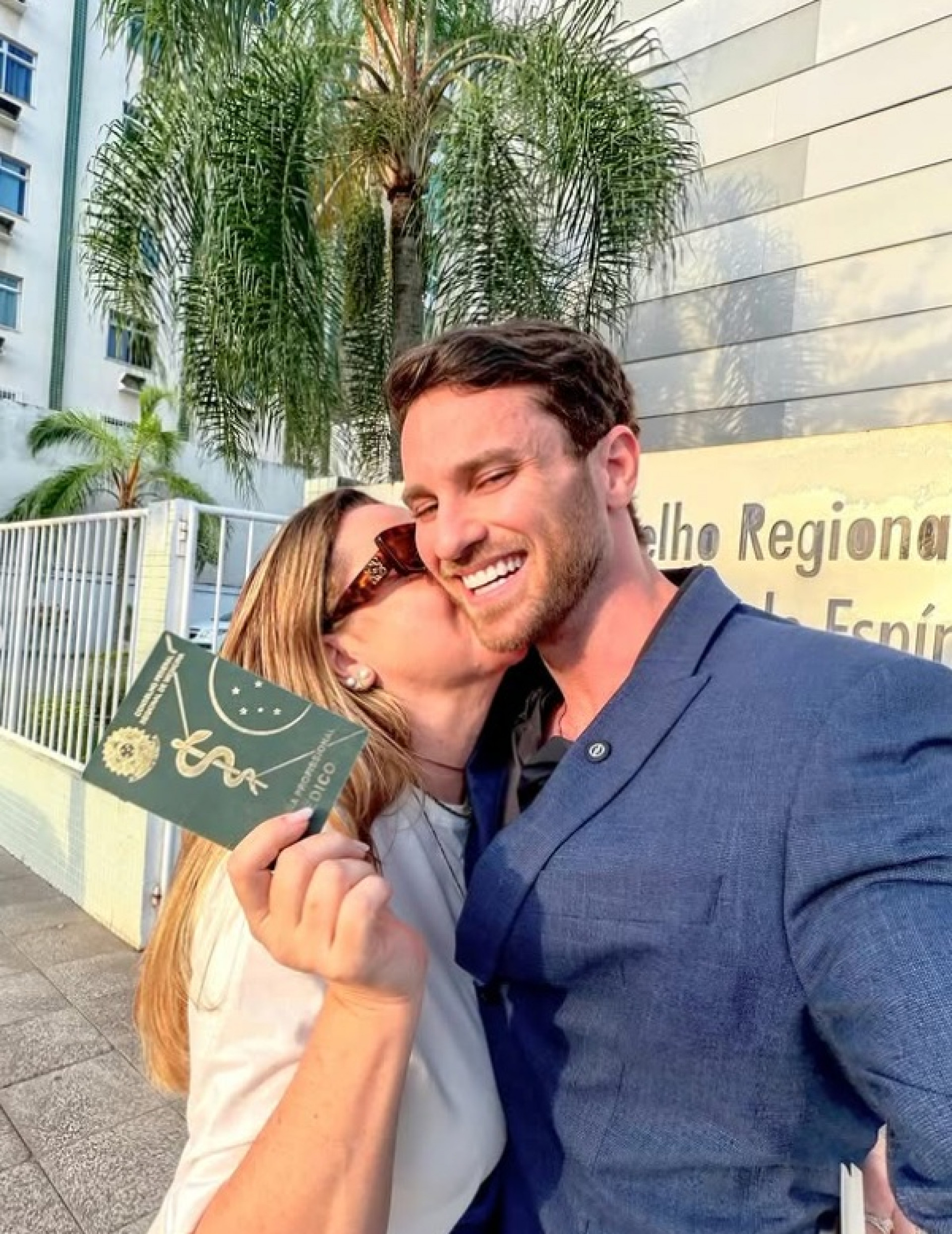 Lucas Bissoli e sua mãe - Reprodução / Instagram