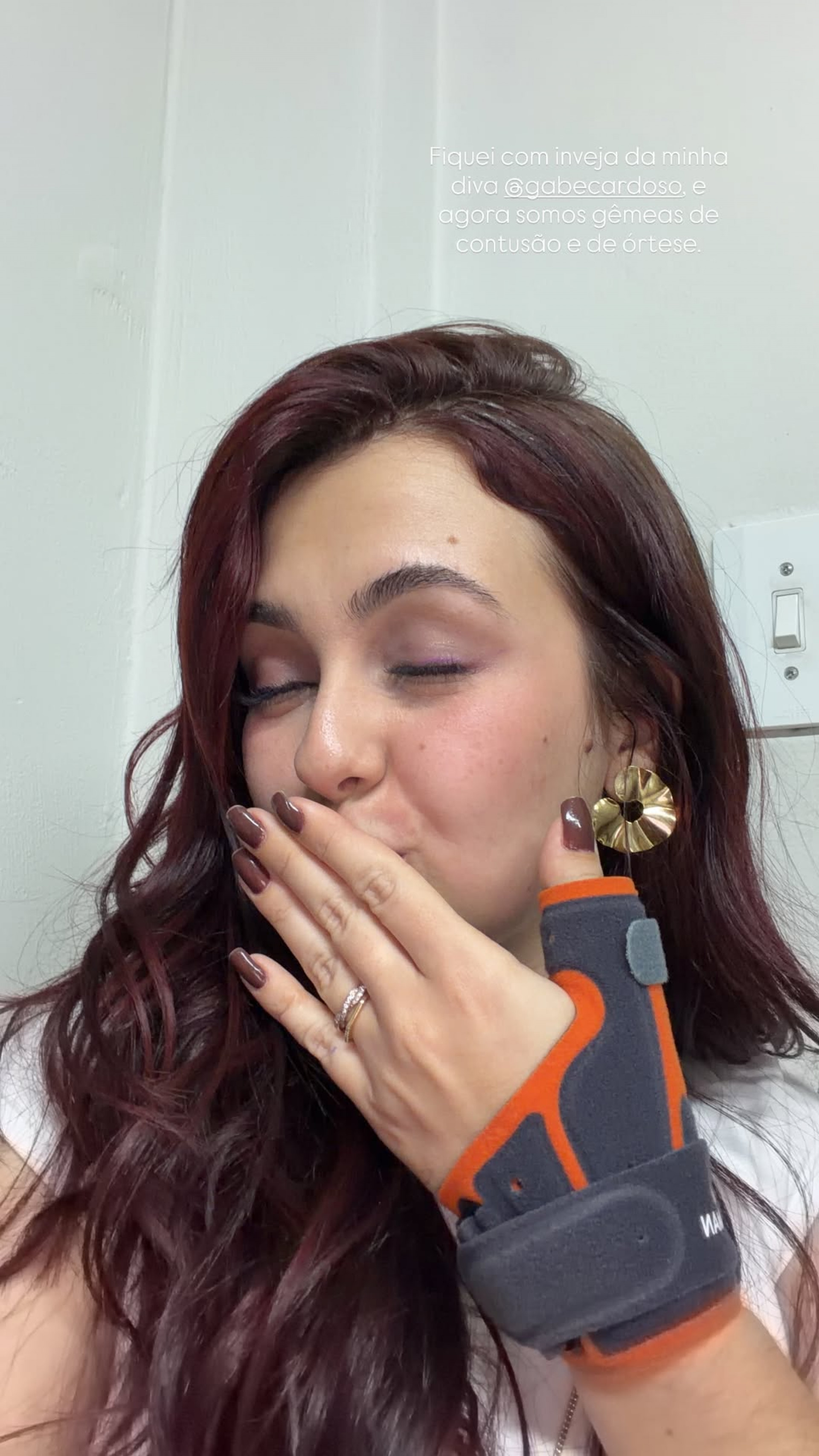 Klara Castanho usará tala imobilizadora por um mês - Reprodução/Instagram