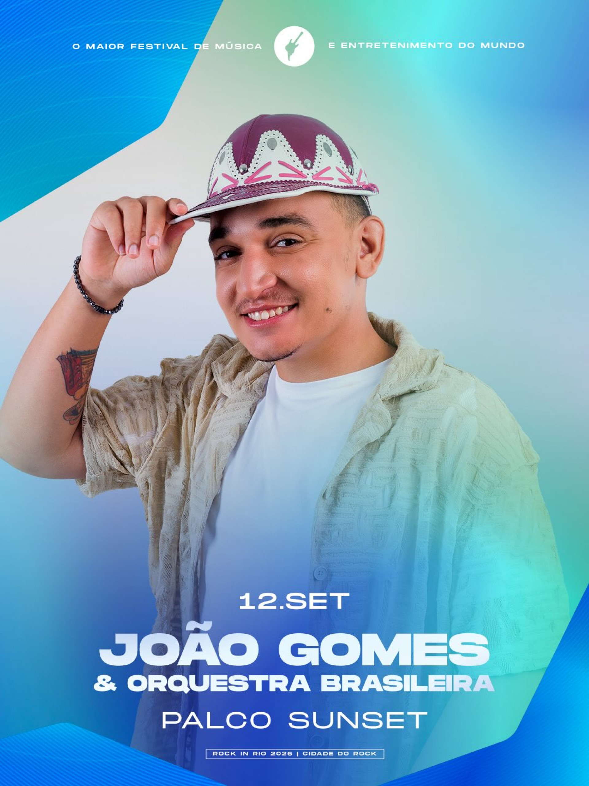 João Gomes é confirmado no Rock in Rio 2026 - Reprodução / Instagram