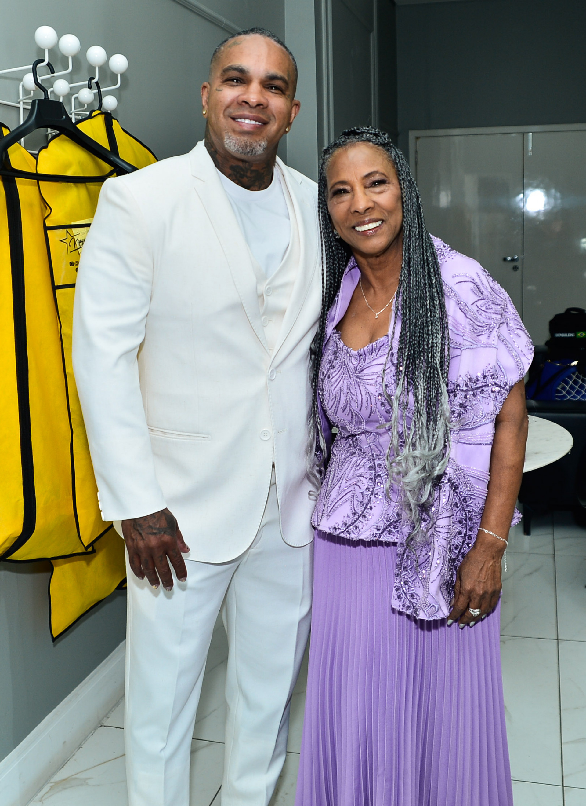 Rodriguinho e a mãe - Eduardo Martins / Brazil News