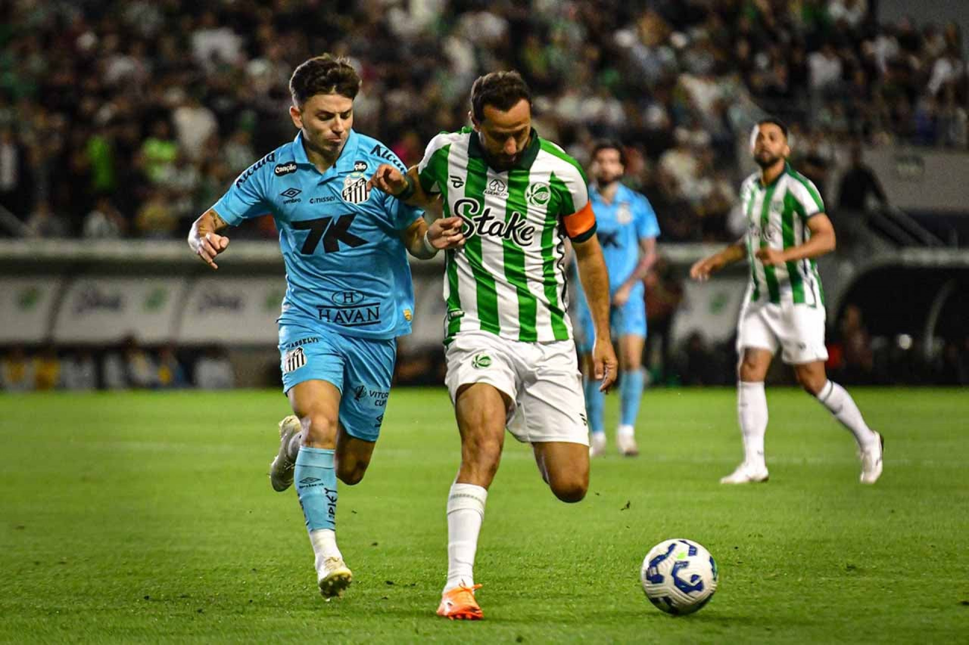 Com hat-trick de Neymar, Santos atropela o Juventude e respira no Brasileirão