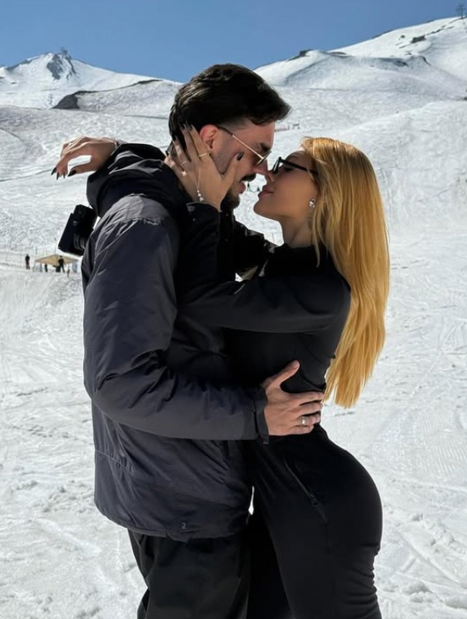 Luan Pereira e Victória Miranda no Chile - Reprodução / Instagram