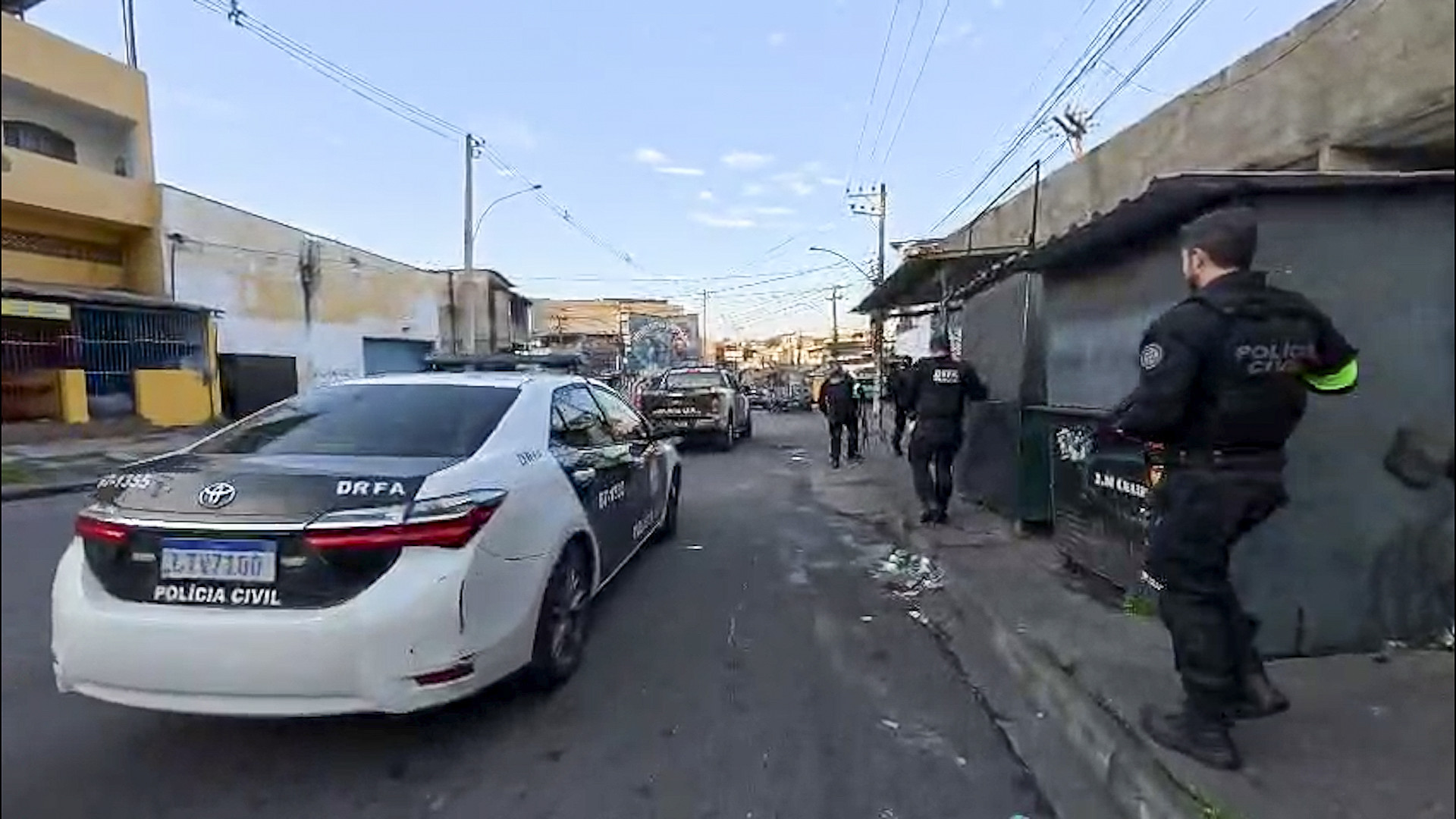 DRFA cumpre cinco mandados de prisão na comunidade do Gogó de Guadalupe - Divulgação/Polícia Civil