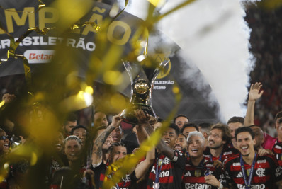 Vídeo! Veja o momento da comemoração do título brasileiro do Flamengo