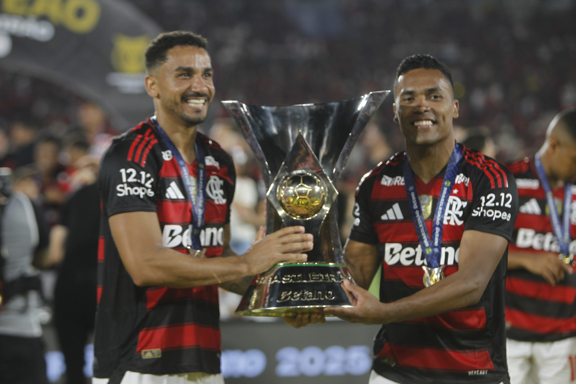 Flamengo conquistou o seu nono título do Brasileiro - Reginaldo Pimenta/Agência O Dia