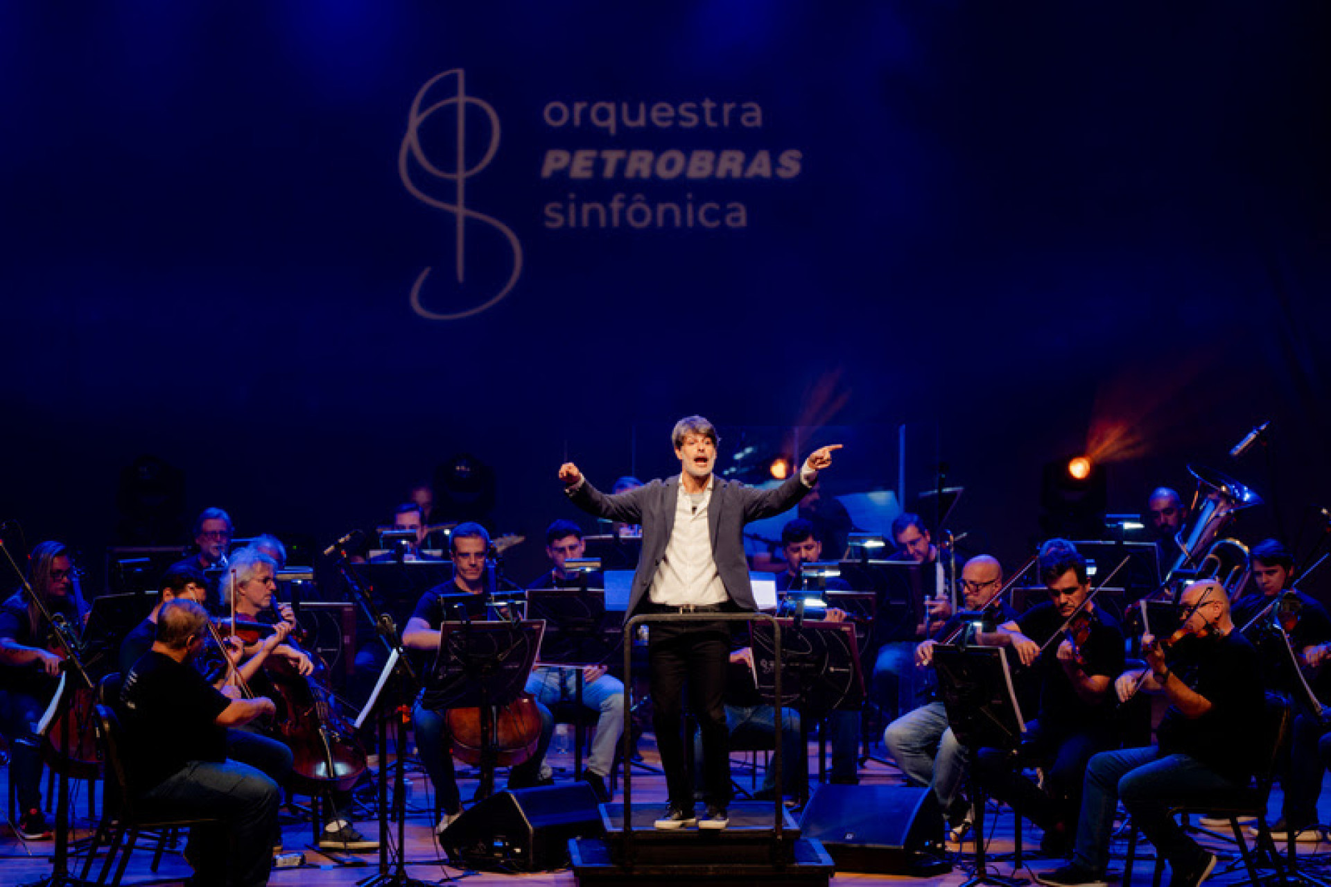 Orquestra Petrobras Sinfônica se apresenta na inauguração da Árvore da Lagoa - Divulgação