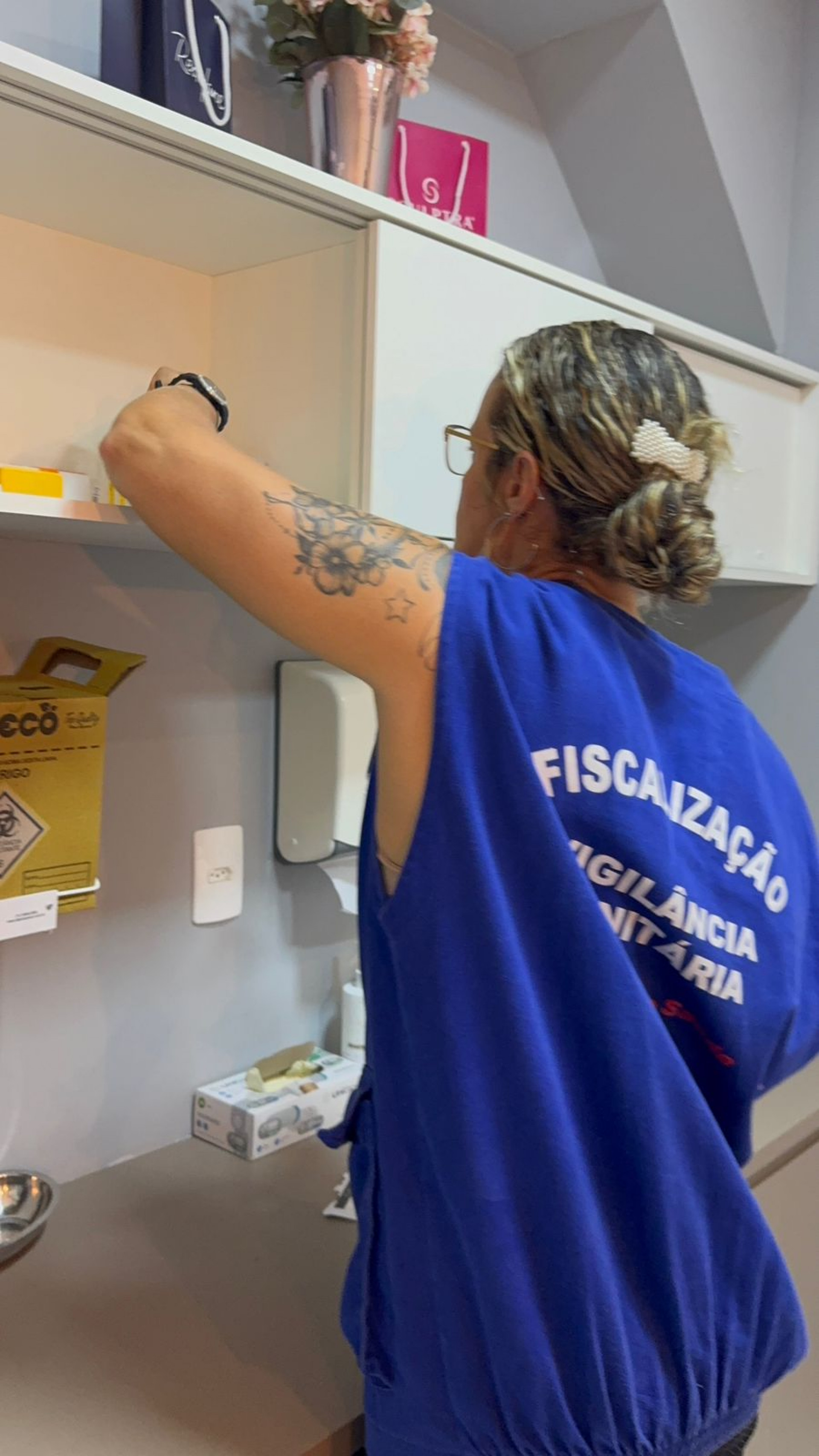 Clínica de estética é interditada  - Ascom