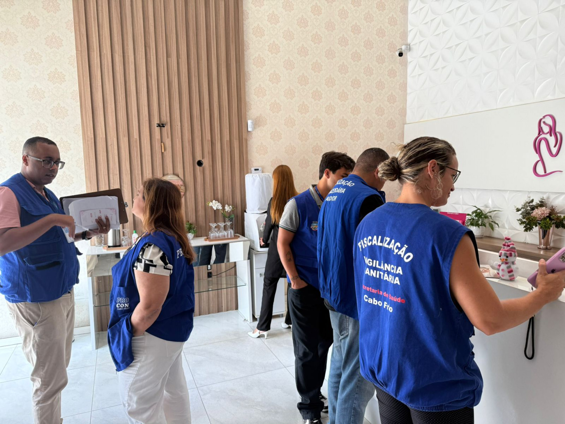 Clínica de estética é interditada  - Ascom