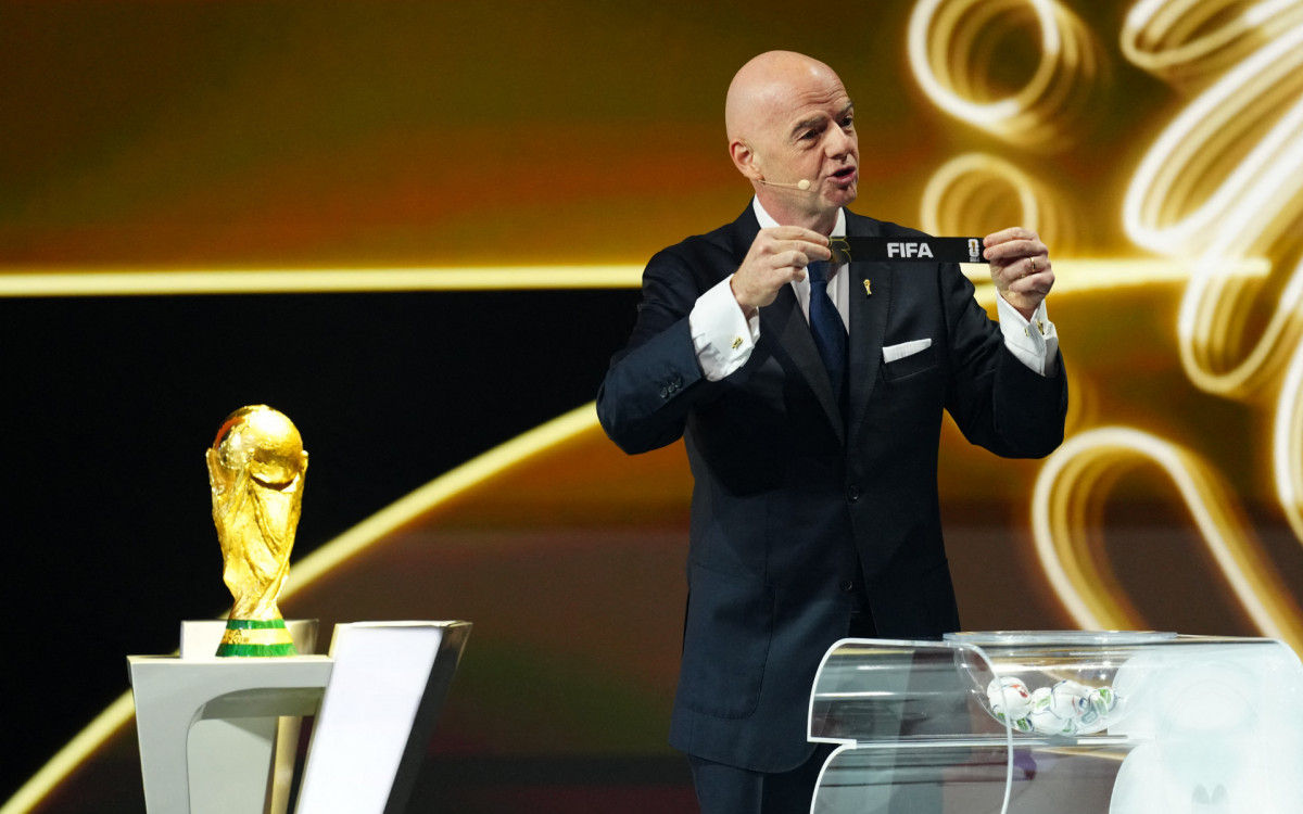 Gianni Infantino é o presidente da Fifa