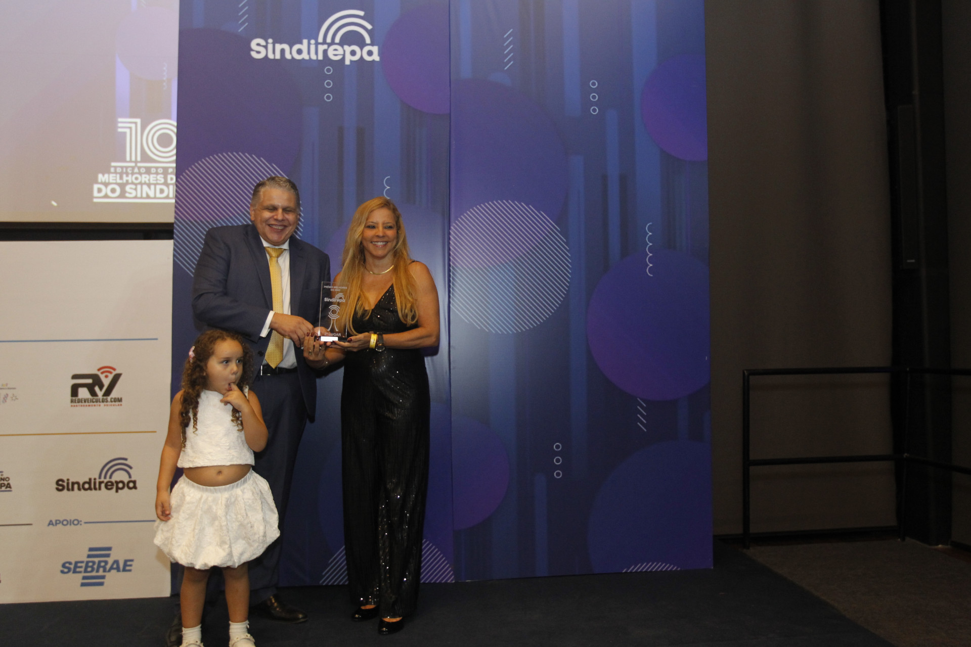 Prêmio Melhores do Ano 2025, realizado nesta sexta-feira (05). Cláudia Villas Boas recebeu o prêmio representando o Jornal O Dia  - Reginaldo Pimenta/Agência O Dia