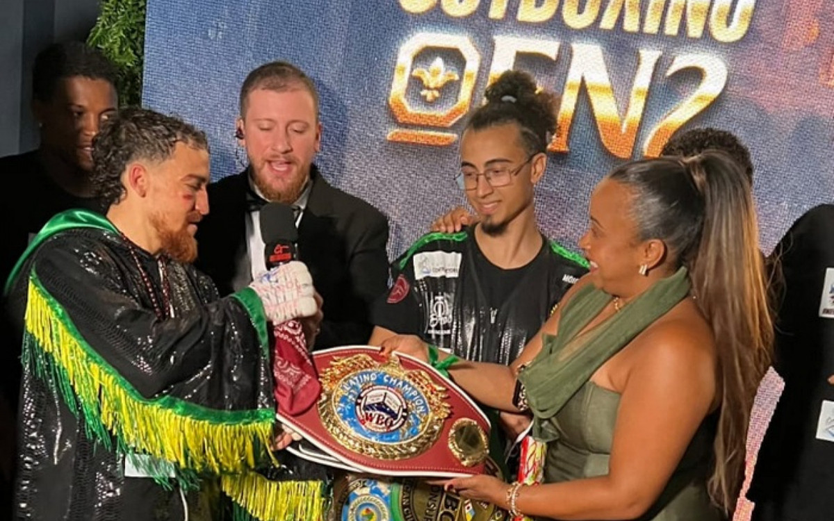 Rubens Manchinha foi o grande vencedor da luta principal do Outboxing Fight Night 2 