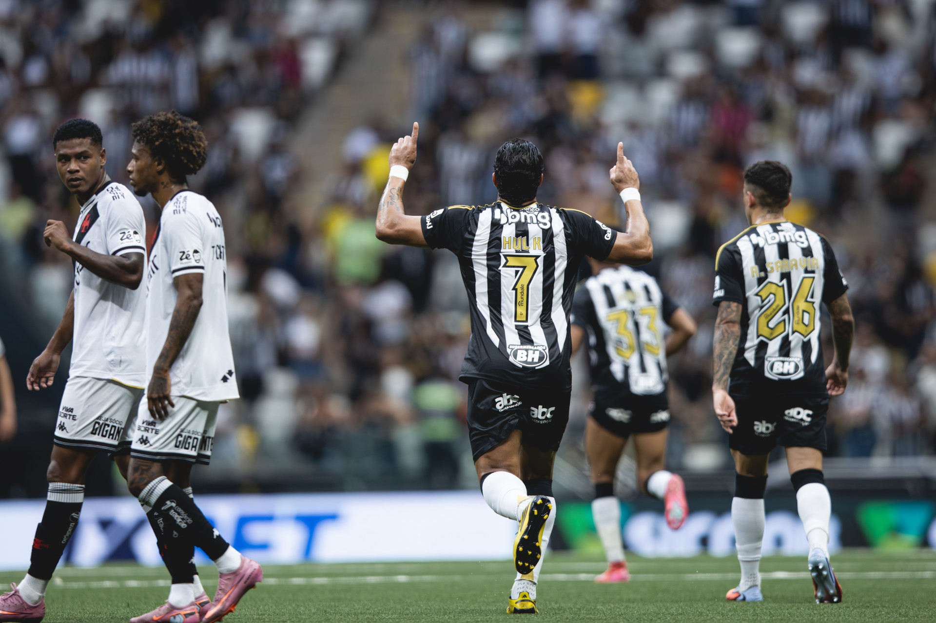 Vasco foi goleado pelo Atlético-MG - Pedro Souza / Atlético-MG