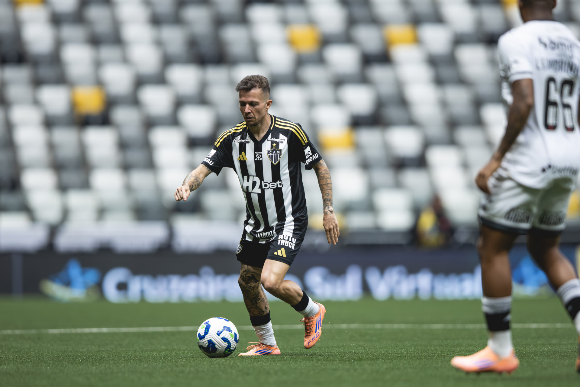 Vasco foi goleado pelo Atlético-MG  - Pedro Souza / Atlético